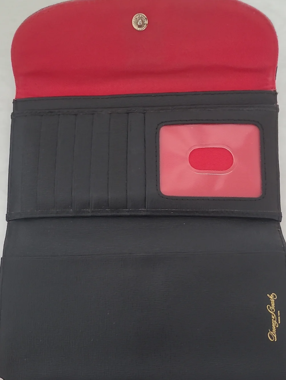 Dooney & Bourke Continental Clutch Wallet Black Looking For A New Owner.